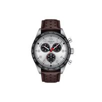 Tissot Le Locle 516 Series Quartz Movement Swiss Silver Dial Leather Strap Sport Chronograph Mens Watch 45mm Men watches T131.617.16.032.00 Silver Dial black
