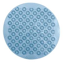 TPE Anti-Slip Square Bathroom Safety Mat gray