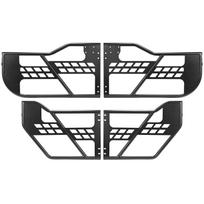 Jeep Tube Doors, 4-Door, Compatible with 2018-2026 Wrangler JL JLU & 2020-2026 Gladiator JT, Steel Off Road Front & Rear Tubular Half Doors with DOT