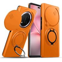 Adjustable Magnetic Stand Holder Case for Honor Magic 8 Lite 7 6 lite honor X9D X9C X9B X9A Dual Layer Full Protective Cover Honor X9a raudona