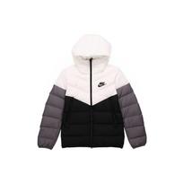 Nike pūkinė striukė žieminė vyriška juoda balta CU0226-100 S balta