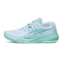 ASICS GEL RESOLUTION X Tennis Shoes Women's Low Top Light Blue/Green 1042A279-402 38 white