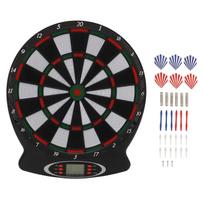 Electronic Dartboard Precise Sensing Kids Adults Auto Scoring Dart Board Set Indoor Game for Family white