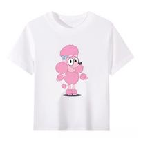 Bluey Official Kids Cute Puppy Dog T Shirt Cotton Short Sleeve Graphic Tee Boys Girls 110 pink
