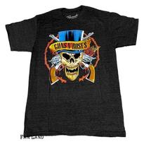 New Guns N Roses Men's 1988 Appetite for Destruction GNR Skull Vintage Unisex T-Shirt Graphic Tee XL black