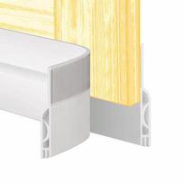 Soundproof Door Bottom Sealing Strip Insect Prevention TPE Door Draft Stopper Self-adhesive 100cm Draught Excluder Dorm balta