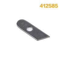 Singer 14U apatinių peilių overloko mašina viršutinių apatinių peilių ašmenys #412585 550449 gray