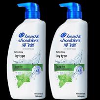 Head & Shoulders Refreshing Cool Anti-Dandruff Shampoo white