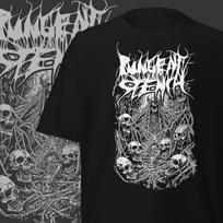 Aštrus dvokas Marškinėliai Senosios mokyklos Death Metal Prekės L black