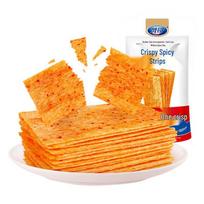 Xiange Crispy Spicy Slices Latiao Snack (5x 58g) orange