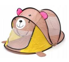 Children's garden beach tent, self-folding, teddy bear, 185x85x100cm