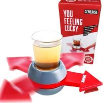 Spin The S Fun Party Drinking Game S Spinner Prop Includes 1Ounce S Glass Adult Arrow Rotary Toys Rave Party Games pink