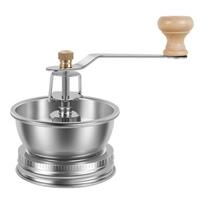 Adjustable Settings Hand Crank Coffee Mill Stainless Steel Bean Grinder Tools  Coffee Accessories 70mm gray