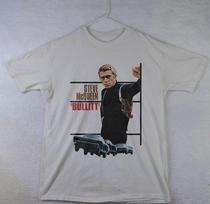 HOT Steve Mcqueen Bullitt White Cotton Unisex T-Shirt XL gray