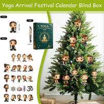 Yoga Advent Calendar Box One Size black