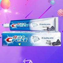 Crest 3D White Micron Charcoal Toothpaste blue