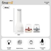 FINAMILL Electric Spice Grinder white