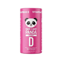 HAIR CARE PANDA Vitaminas D, 60 guminukų