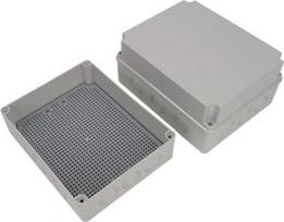PH-4A.2P Hermetic junction box 248x198x86 PMT-4 plate, IP65, ABS 28.421 | 5905548288079