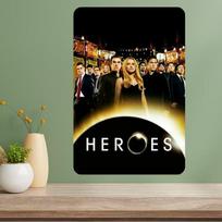 Herojai Metalinis TV Laidos Plakatas Ženklas 20x30cm（7.8x11.8inch） white