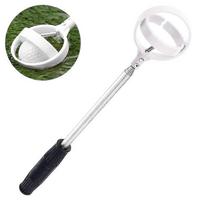 Golf Ball Extendable Stainless Steel Picker(white) - DD01