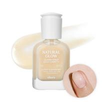 OHORA Glazed Syrup nagų stipriklis Auksinio konfeti leidimas Nagų priežiūros rinkinys su pasirenkamais nagų pagrindais Strengthener + Pro Glossy Top Gel white