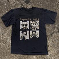 Depeche Mode Rock Band Unisex Black T-shirt Size S-5XL L gray