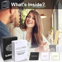 0 Conversation Cards For Adults, Couples, -Workers, Strangers - Meaningful, Deep Conversation Started Card For Night Or Night One Size beige