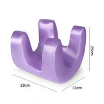 Memory Foam Beauty Face Pillow Relax Wrinkle Prevention Anti Aging Anti Wrinkle Beauty Pillow Neck Support for Busines Travel rožinė