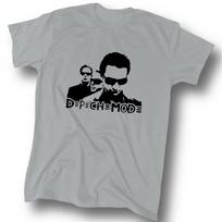 Depeche Mode Men's T-ShirtCottonGiftCrewMusicSynth Pop Unisex T-Shirt S black