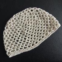 Retro nerta kepurė Beanie Rankų darbo kvėpuojanti megzta kepurė Tuščiavidurė plono tinklo meliono kepurė Pavasariui Vasarai brown