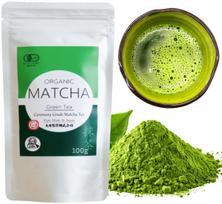 Otsuka Green Tea Co Organic Matcha Powder JAS Certified Japanese Domestic 100g Pouch Since 1869 yellow