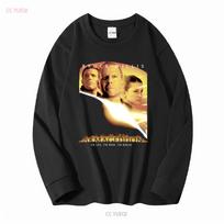 Bruce Willis Thrashed Armageddon Vtg Movie Promo T Shirt Large Rare 1998 Euro Vintage Washed Casual Fashion Graphic Stretched S black
