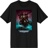 Warhammer 40000 Chaoso Kosminio Jūreivio Marškinėliai L black