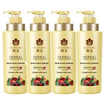 Bee Flower Herbal Essence Moisturizing & Smoothing Hair Conditioner white