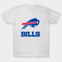 Asian Size Men Black Print T-shirt Buffalo Bills Mafia Logo No-Cut Heat Transfer Print Cotton Tshirt S balta