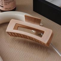 Soft Hair Grab Girls Clips Silicone Hair Clips Simple Fashion Versatile Items Hair Grab Decorations Hair Accessories Safe Design chaki