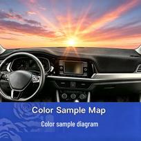 Nissan Qashqai 08-13 Sunshade: Heat-Blocking Dashboard Mat for Sun Protection and Insulation Polyester with Anti-slip Base