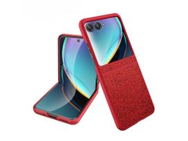 Case for Moto Razr 60 , Thin and Shock Resistant raudona