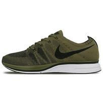 Nike Flyknit Trainer Medium Olive AH8396-200 37.5 black