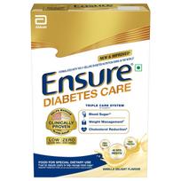 Ensure Diabetes Care Vanilės skonio 375g |Pagalba palaikyti cukraus kiekį kraujyje, svorio valdymui, cholesterolio mažinimui |Daug baltymų, daug skaidulų, 4 mio-inozitoliai |Nėra pridėtinio cukraus