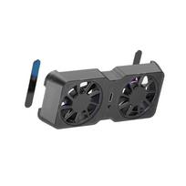 Magnetinis aušinimo ventiliatorius prie doko XBOX ALLY X/Steam Deck/Legion Go 4000/5000/6000RPM Reguliuojamas 45mm Dvigubi ventiliatoriai 10-16CFM oro srautas