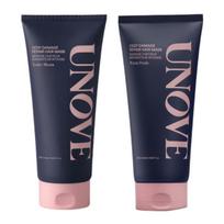 UNOVE Giliai pažeistų plaukų kaukės dvigubas rinkinys 320ml + 320ml Maitinamasis gydymas gray