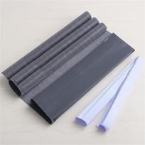 Waterproof Seal Strip Door Draft Excluder Double Silicone Rubber Dustproof Soundproof Bottom Guard Home Use juoda