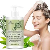 Rosemary Hair Growth Shampoo for Hair Loss, Thinning Hair for Men and Women - Mint Strengthening Shampoo with Tea Tree Oil Bition 1pcs