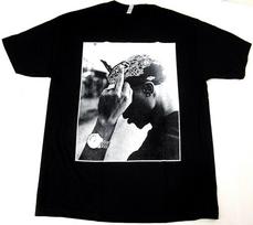 2Pac T-shirt TUPAC SHAKUR Rap Hip Hop Tee Adult Black Tee New Unisex T-Shirt S gray