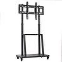 Mobile TV Stand on Wheels Heavy Duty TV Trolley for 32-80 Inch LCD LED U-950A