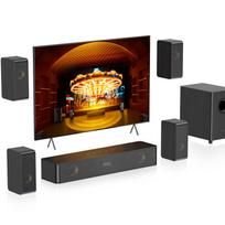 Hiwill-Audio N512 5.1.2CH Home Theater Soundbar System with Subwoofer Surround Speakers