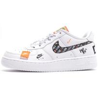 Nike Air Force 1 Low Just Do It Pack White GS AO3977-100 36 gray