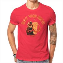 The Great Marx Eat The Rich Doner Kebab Karl Socialist Hasan Piker 2024 Tshirt Harajuku High Quality Tshirt Oneck  Unisex Clothing S red